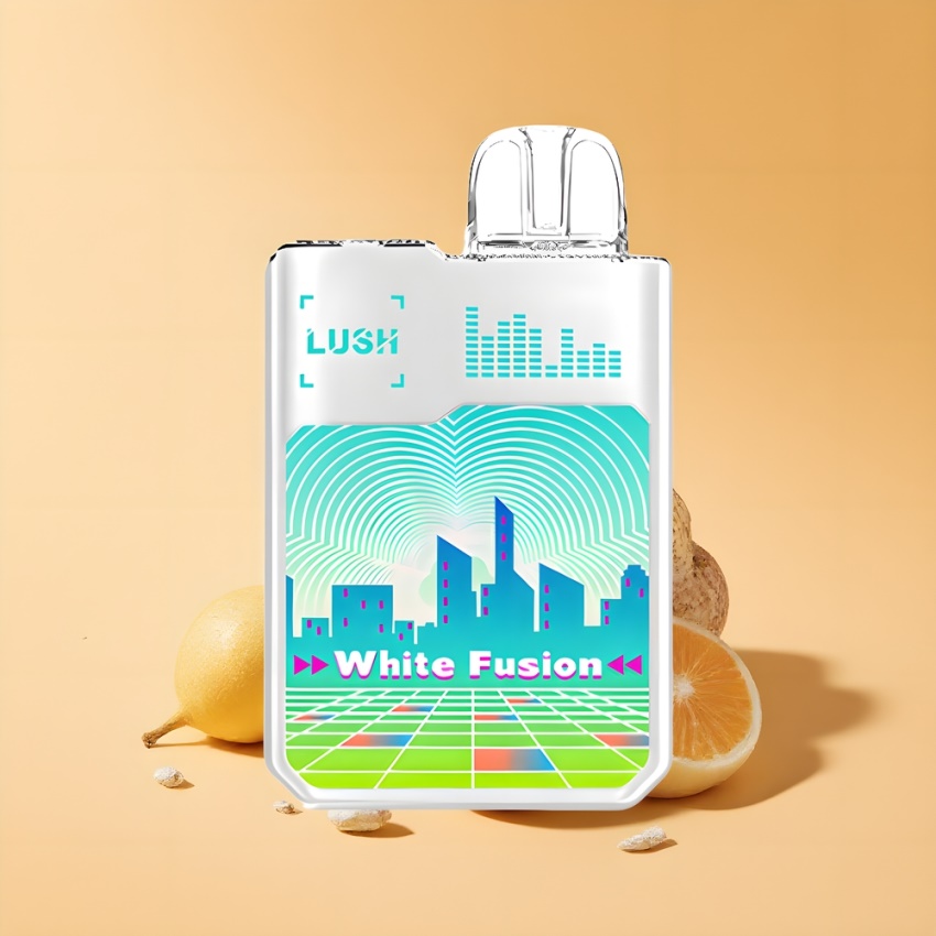 Digiflavor Geekbar LUSH 20000 Puffs Dual-Mesh magyar nagykereskedés Fehér Ötvözet