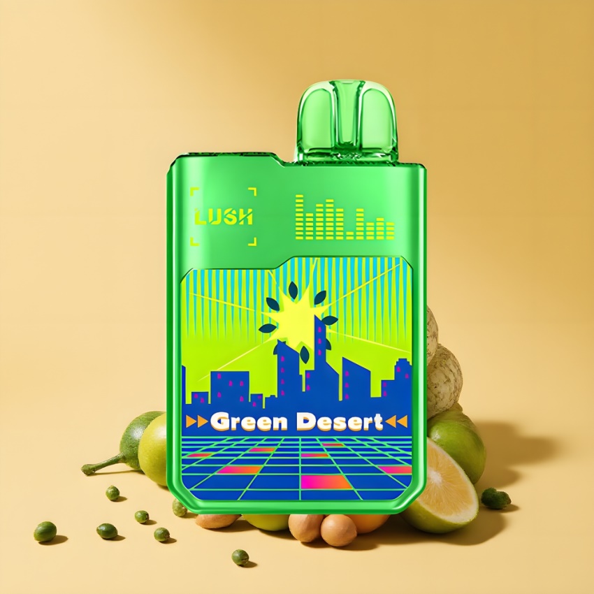 Digiflavor Geekbar LUSH 20000 Puffs Magyar Nagykereskedés Zöld Sivatag Dual-Mesh