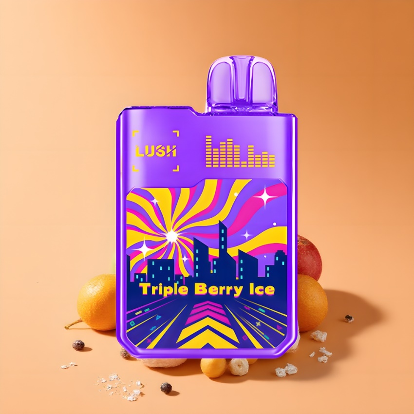 Digiflavor Geekbar LUSH 20000 Puffs magyar nagykereskedés Három Bogyó Jég Dual-Mesh