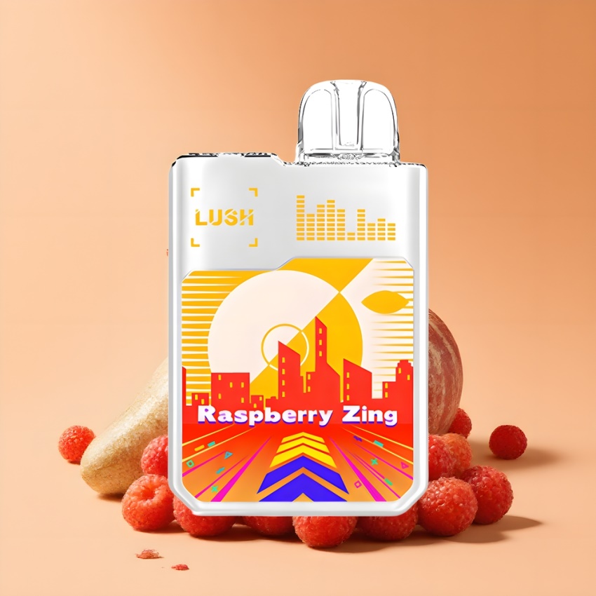 Digiflavor Geekbar LUSH 20000 Puffs magyar nagykereskedés Málna Csip Dual-Mesh