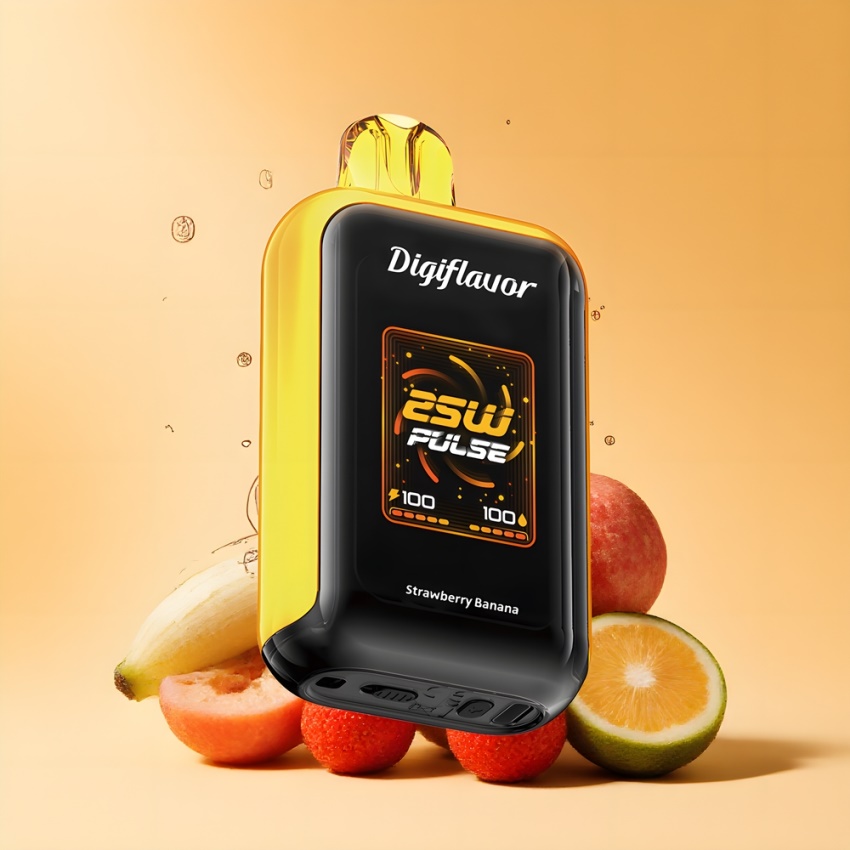 Digiflavor SKY 25000 Puffs magyar nagykereskedés E-liquid 16mL Eper-Banán