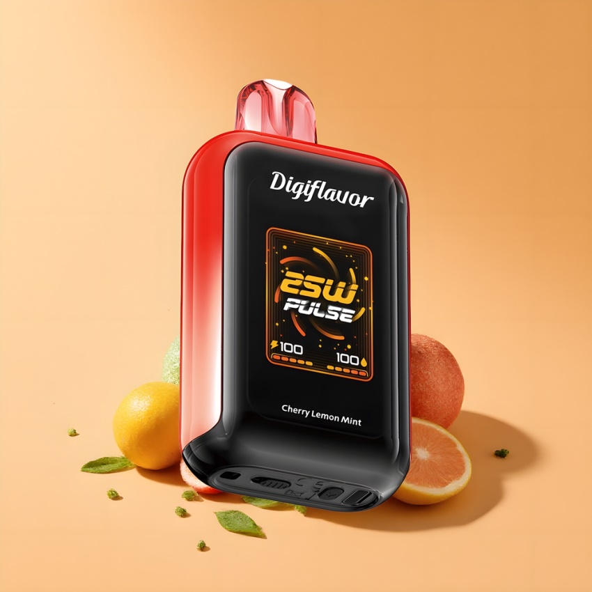 Digiflavor SKY 25K Puffs magyar nagykereskedés Cseresznye Citrom Menta Dual Mesh Coil