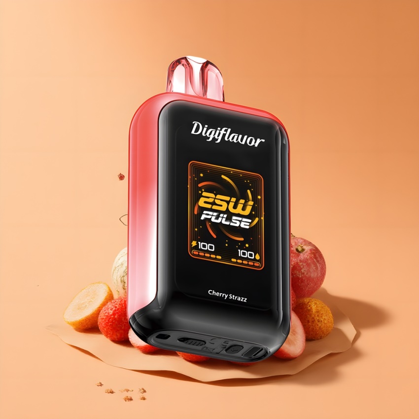 Digiflavor SKY 25K Puffs magyar nagykereskedés Cseresznye Strazz Dual Mesh