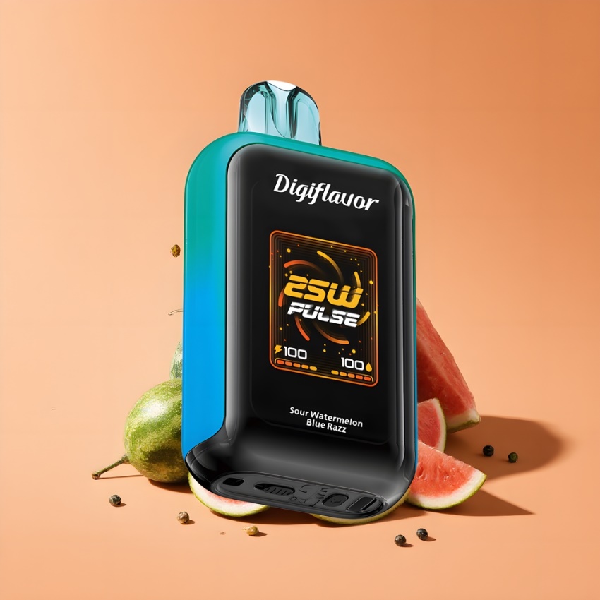 Digiflavor SKY 25K Puffs magyar nagykereskedés Savas Görögdinnye Kék Ribizli Dual Mesh