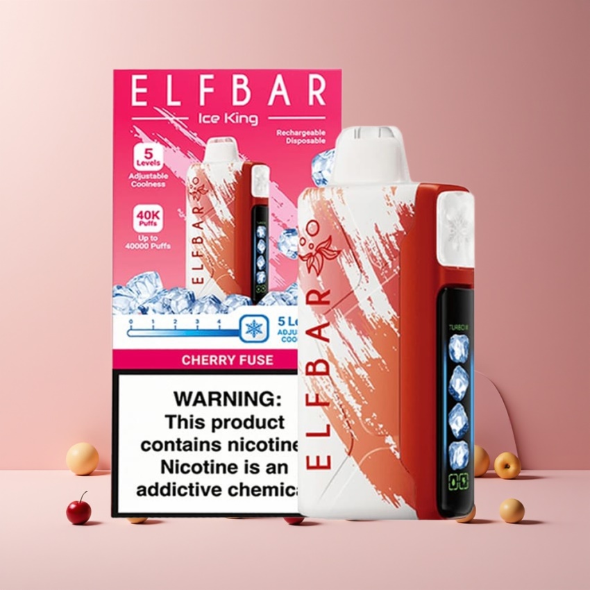 Elf Bar Ice King 40000 Puff magyar nagykereskedés Csereszne Olvasztó 5% Nikotin