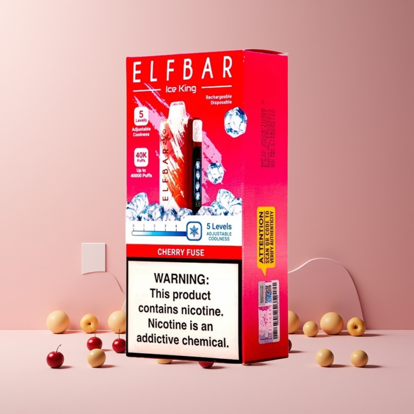 Elf Bar Ice King 40000 Puff magyar nagykereskedés Csereszne Olvasztó 5% Nikotin