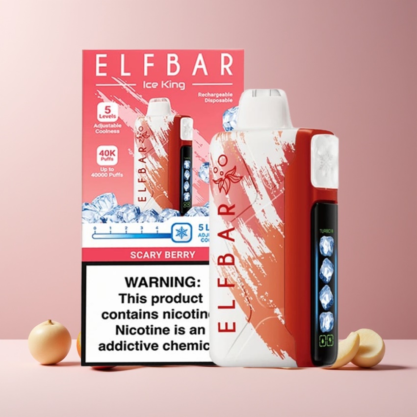 Elf Bar Ice King 40000 Puffs 5% nikotin magyar nagykereskedés Félelmes Bogyó