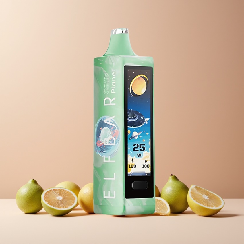 Elf Bar Planet 25000 Puff Magyar Nagykereskedés 18ml Grépfrút Zöld Tea Mesh