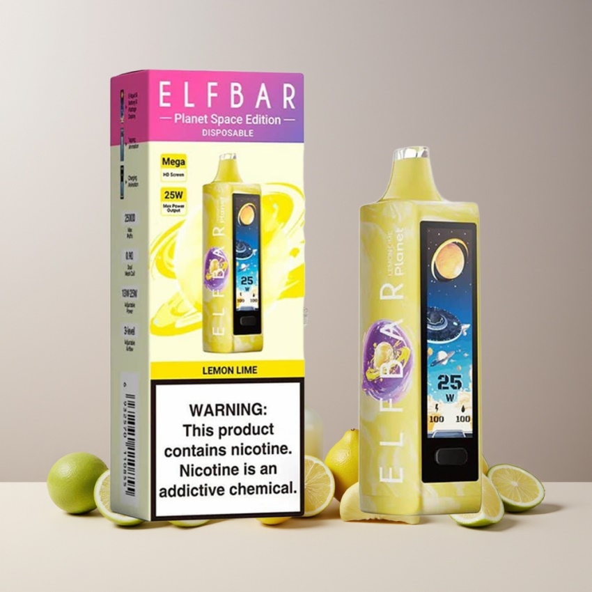 Elf Bar Planet 25000 Puffs Mesh magyar nagykereskedés Citrom Lime