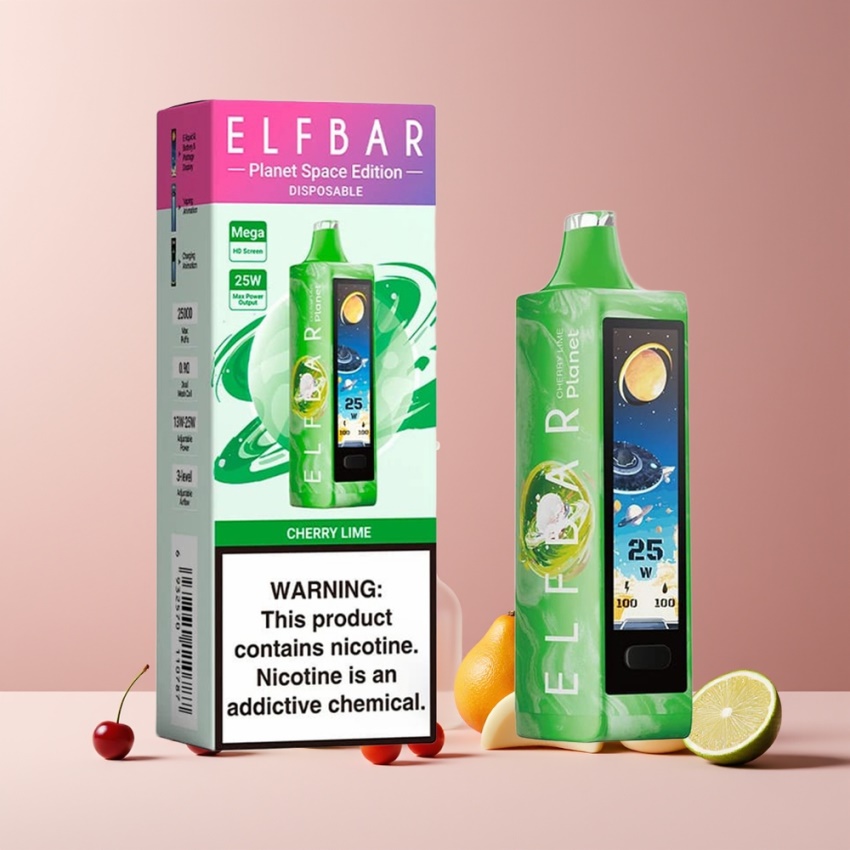 Elf Bar Planet 25000 Puffs Mesh magyar nagykereskedés Cseresznye-Mézcitrom