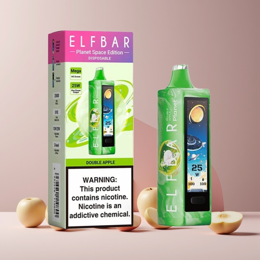 Elf Bar Planet 25000 Puffs Mesh magyar nagykereskedés Dupla Alma