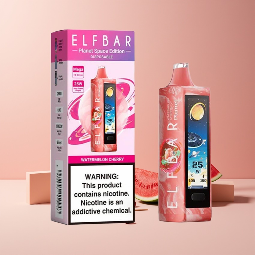 Elf Bar Planet 25000 Puffs Mesh magyar nagykereskedés Görögdinnye-Cseresznye