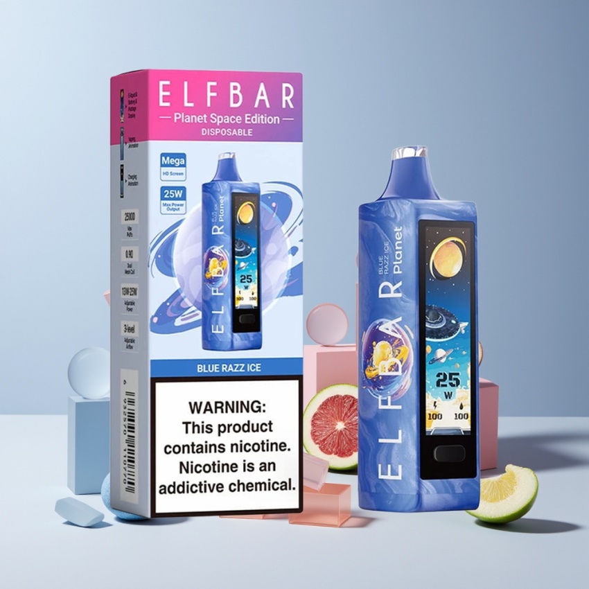 Elf Bar Planet 25000 Puffs Mesh magyar nagykereskedés Kék Áfonya Jég