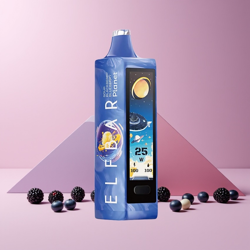 Elf Bar Planet 25000 Puffs Mesh magyar nagykereskedés Savanyú Feketeáfonya Áfonya