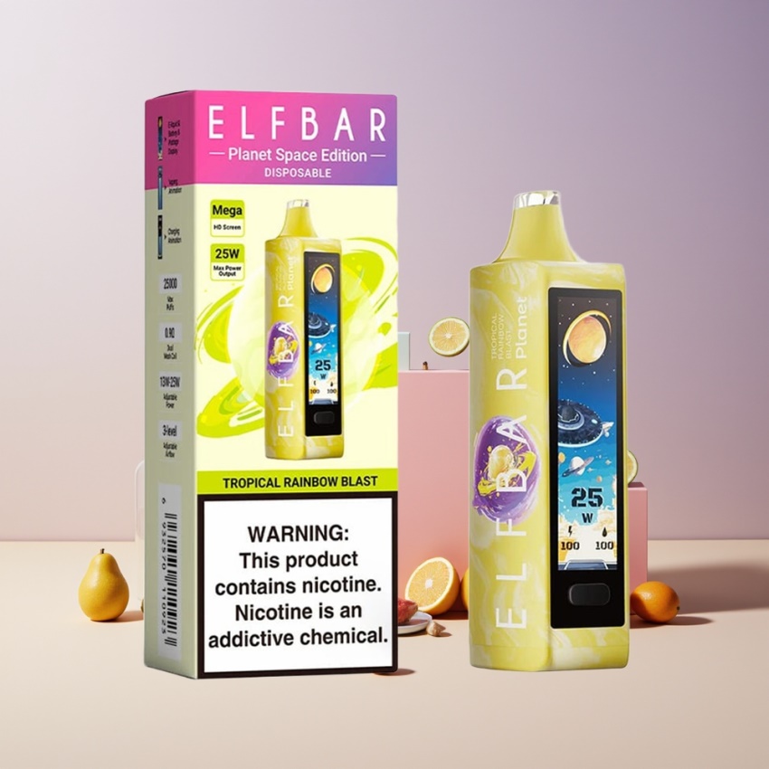 Elf Bar Planet 25000 Puffs Mesh magyar nagykereskedés Trópusi Szivárvány