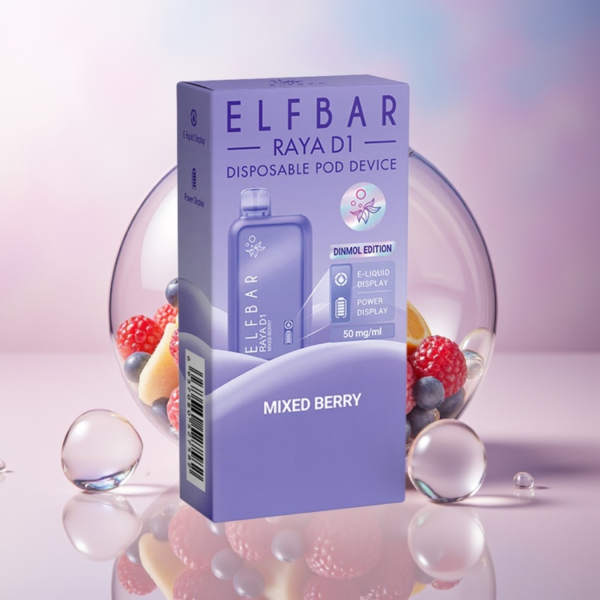 Elf Bar Raya D1 13000 Puff magyar nagykereskedés Vegyesbogyó 18ml