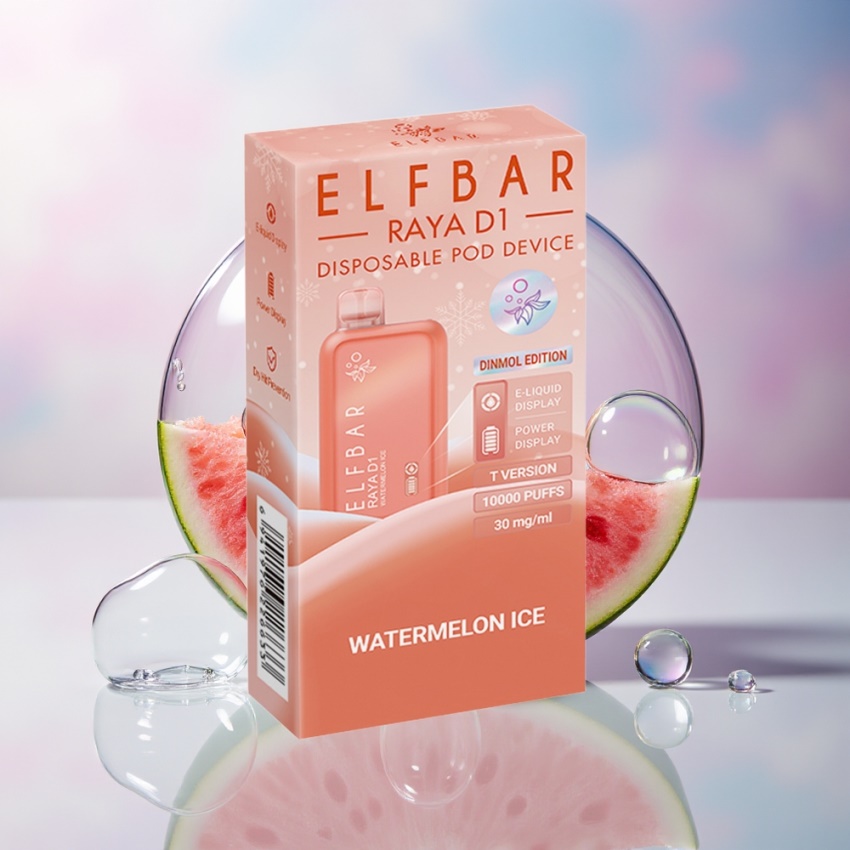 Elf Bar Raya D1 13000 Puffs Görögdinnye Jég magyar nagykereskedés 18ml