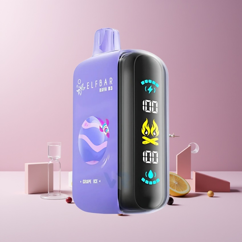 ELF BAR RAYA D3 25000 Puffs magyar nagykereskedés Szőlőjég