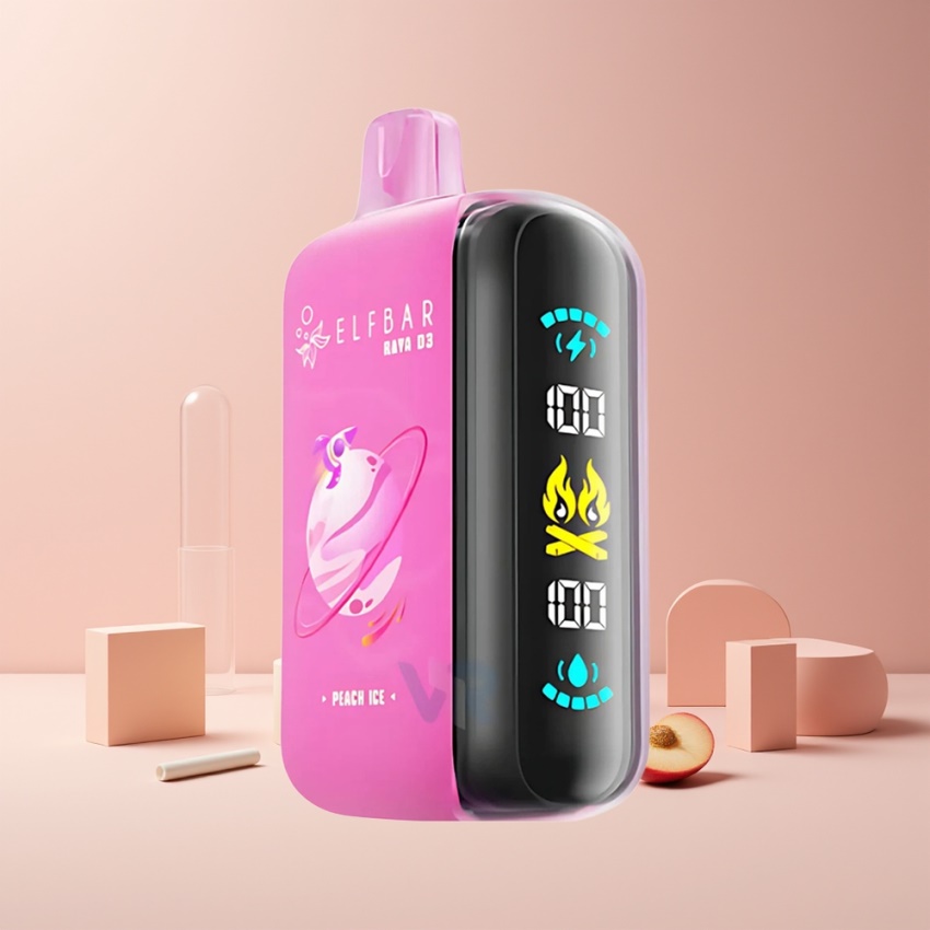 ELF BAR RAYA D3 25000 Puffs magyar nagykereskedés Őszibarack Jég