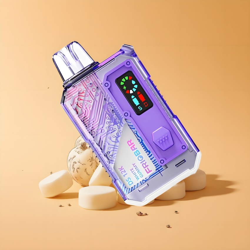 FRIOBAR DS 12K Eldobható Vape Fehér Rágó magyar nagykereskedés USB-C