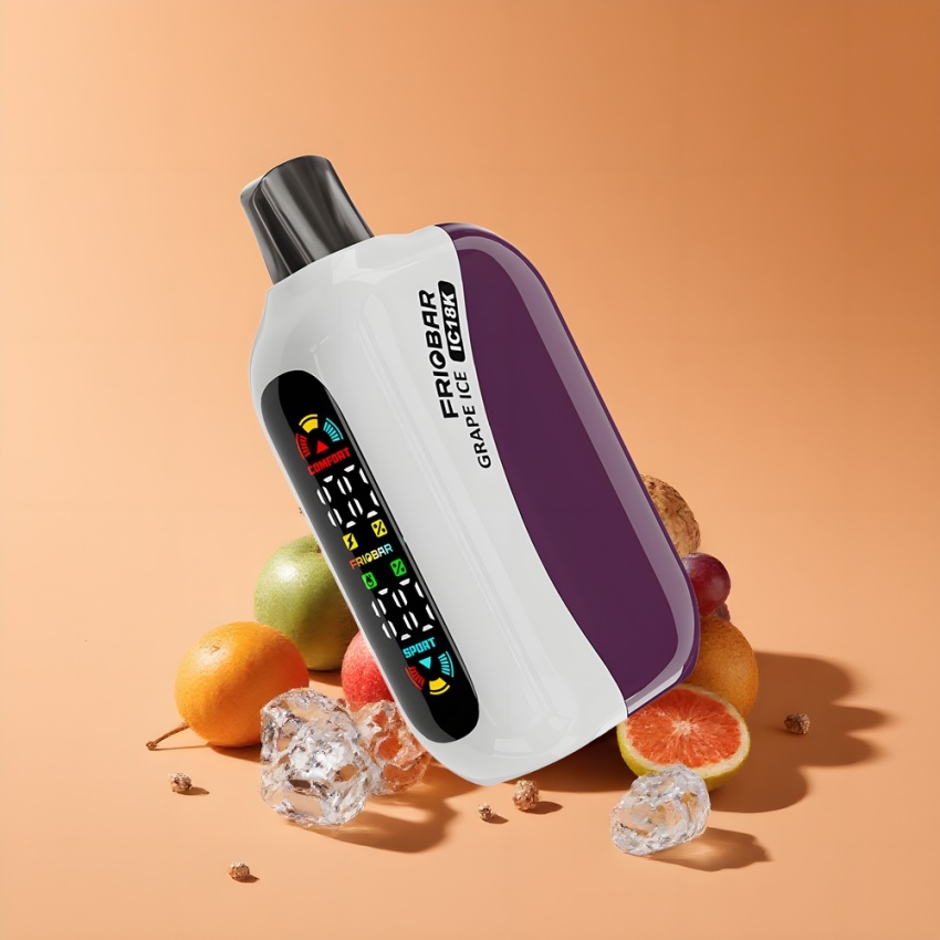FRIOBAR IC18K 18000 Eldobható E-pehely Jég Szőlő (18mL) magyar nagykereskedés