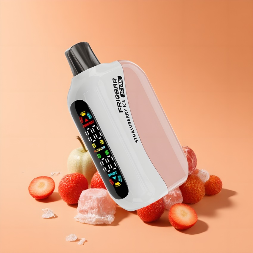 FRIOBAR IC18K 18000 Eldobható Vape Eperjég (magyar nagykereskedés)