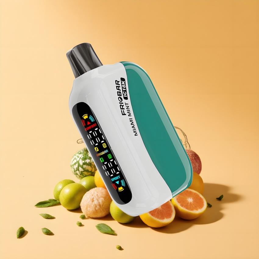 FRIOBAR IC18K 18000 Eldobható Vape Miami Menta magyar nagykereskedés