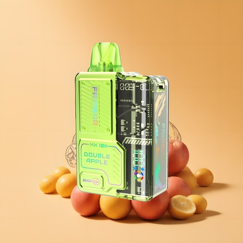 FRIOBAR MX 10K Egyszeri Vape Kettős Alma (50mg/mL, magyar nagykereskedés)