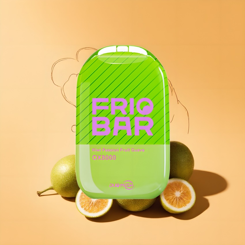 FRIOBAR OX8000 Eldobható E-szigi Kiwi Márkuja Guava magyar nagykereskedés