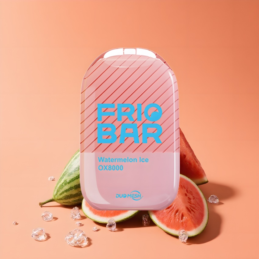 FRIOBAR OX8000 Eldobható Vape Görögdinnye Jég magyar nagykereskedés 600mAh