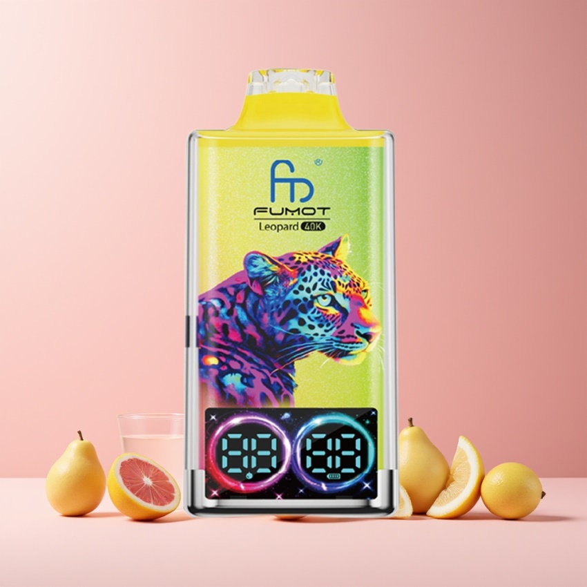 Fumot Leopard 40K Puffs 5% Nic magyar nagykereskedés Rózsaszín Limonádé