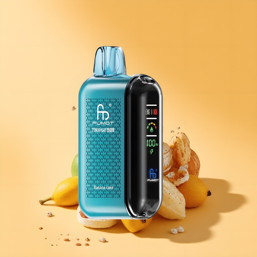 Fumot Tornado 20000 Puffs Dual Mesh magyar nagykereskedés Banán Torta