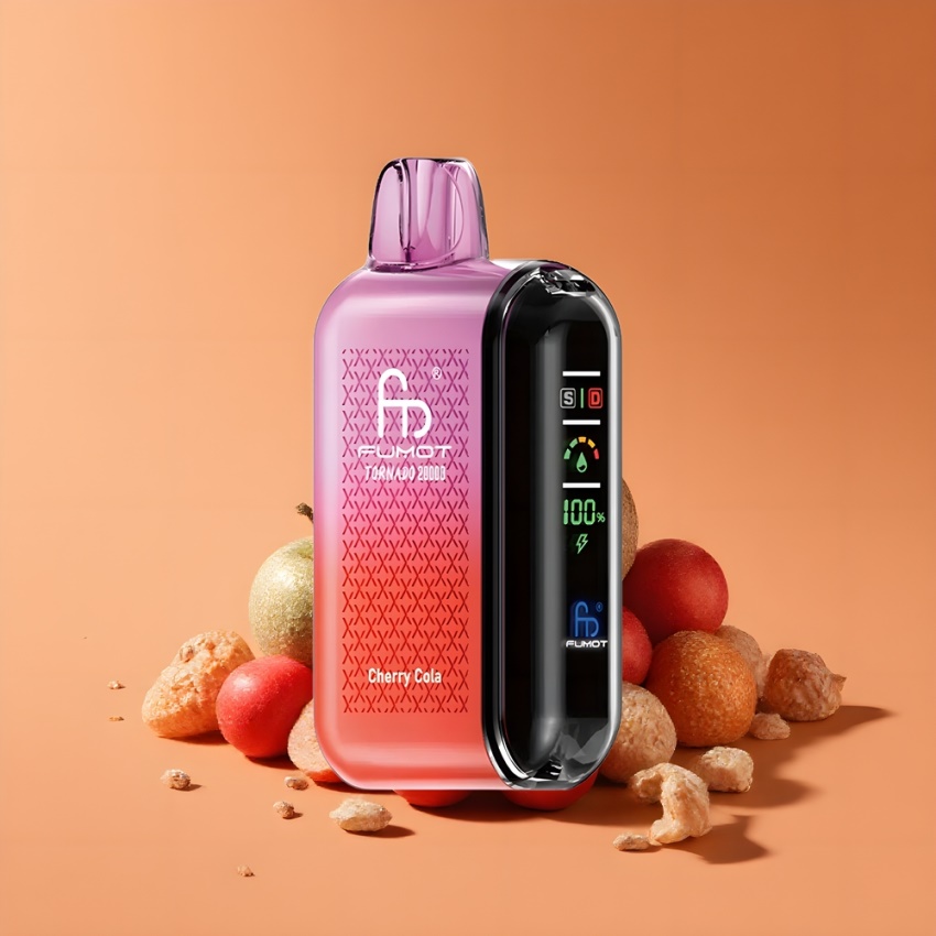 Fumot Tornado 20000 Puffs Dual Mesh magyar nagykereskedés Cseresznye Kóla
