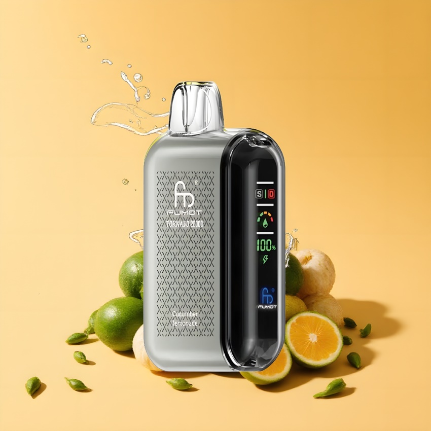Fumot Tornado 20000 Puffs Dual Mesh magyar nagykereskedés Uborka Limonádé