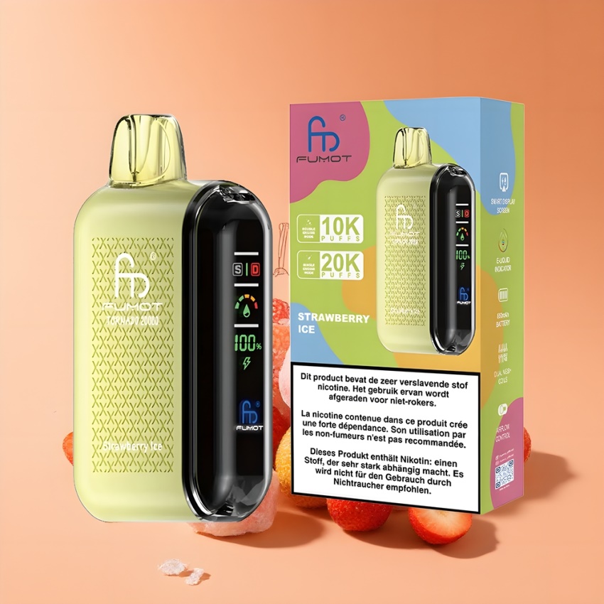 Fumot Tornado 20000 Puffs Dual Mesh magyar nagykereskedés eperjég