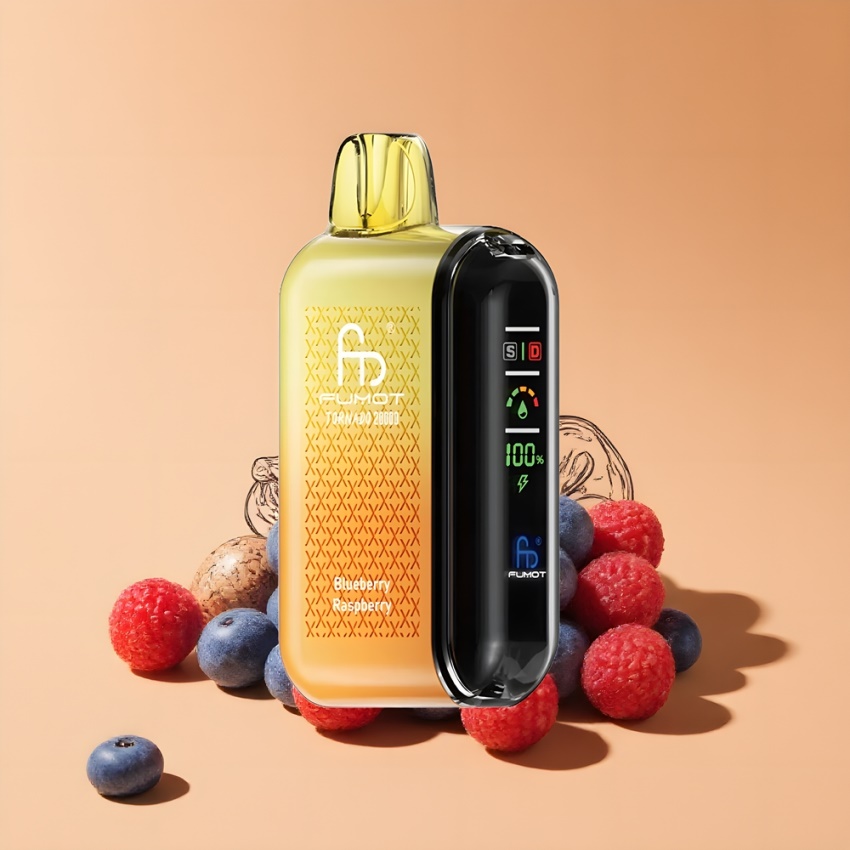 Fumot Tornado 20000 Puffs Dual Mesh magyar nagykereskedés Áfonya-Málna