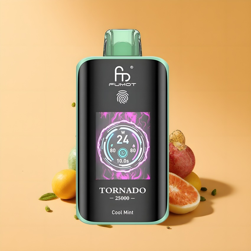 Fumot Tornado 25000 Puffs 20ml magyar nagykereskedés Hűvös Menta