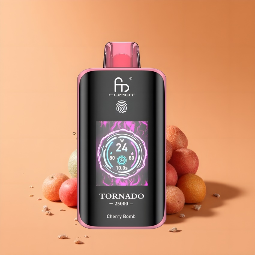 Fumot Tornado 25000 Puffs 700mAh magyar nagykereskedés Csereszna Bomba