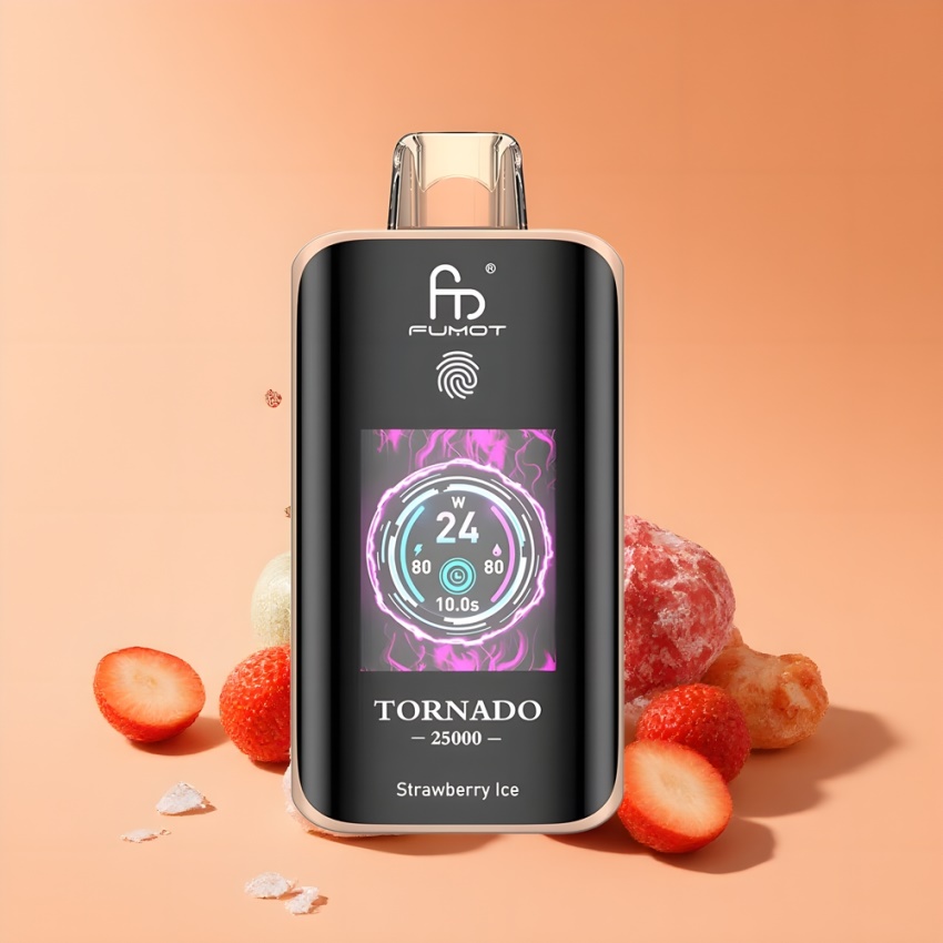 Fumot Tornado 25000 Puffs 700mAh magyar nagykereskedés Eperjég