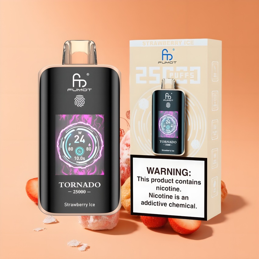 Fumot Tornado 25000 Puffs 700mAh magyar nagykereskedés Eperjég