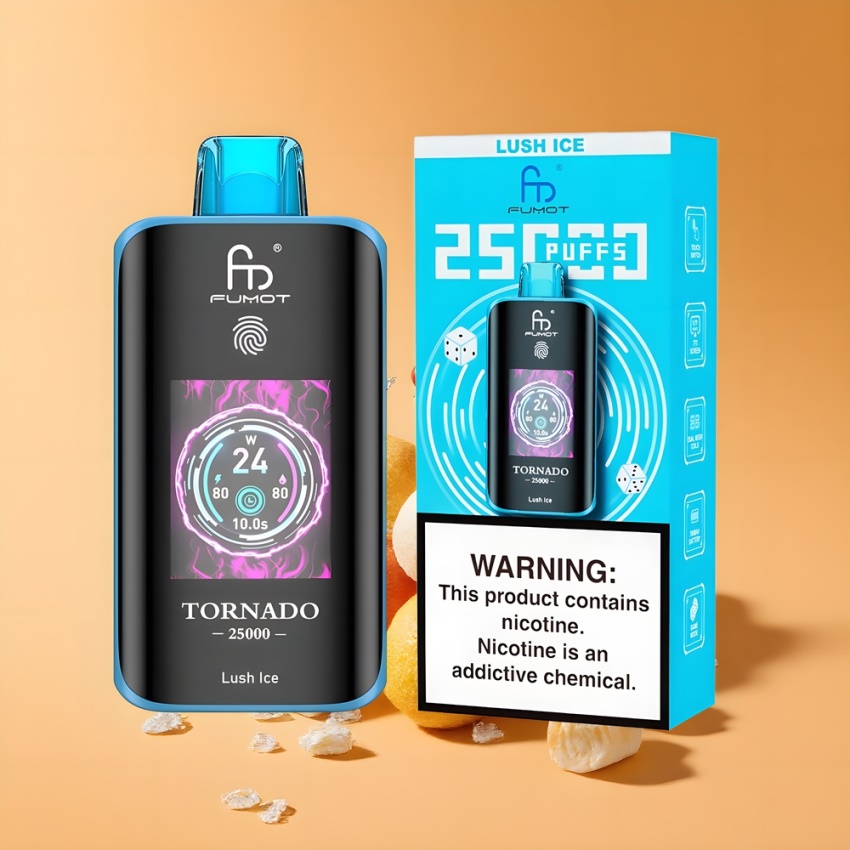 Fumot Tornado 25000 Puffs 700mAh magyar nagykereskedés Lédús Jég