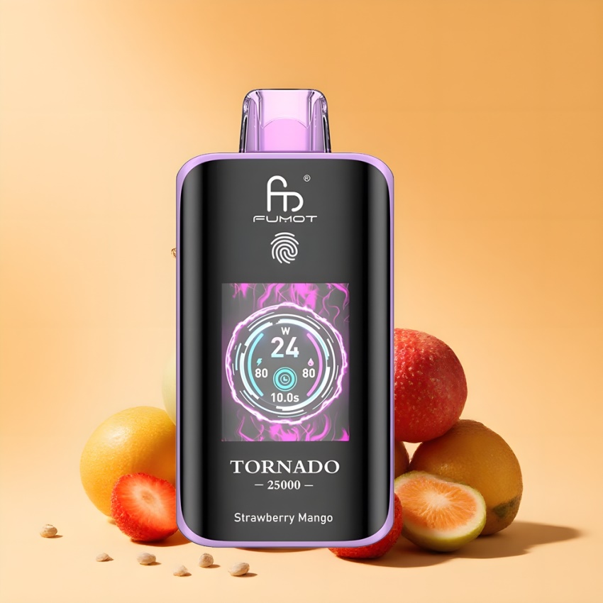 Fumot Tornado 25000 Puffs 700mAh magyar nagykereskedés eper-mangó