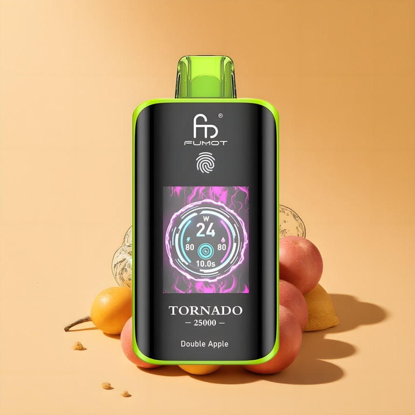 Fumot Tornado 25000 Puffs magyar nagykereskedés Kettős Alma 700mAh
