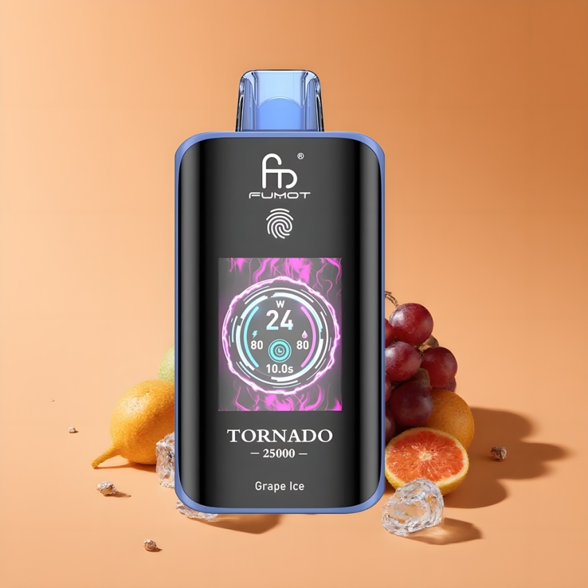 Fumot Tornado 25000 Puffs magyar nagykereskedés Szőlőjég 700mAh