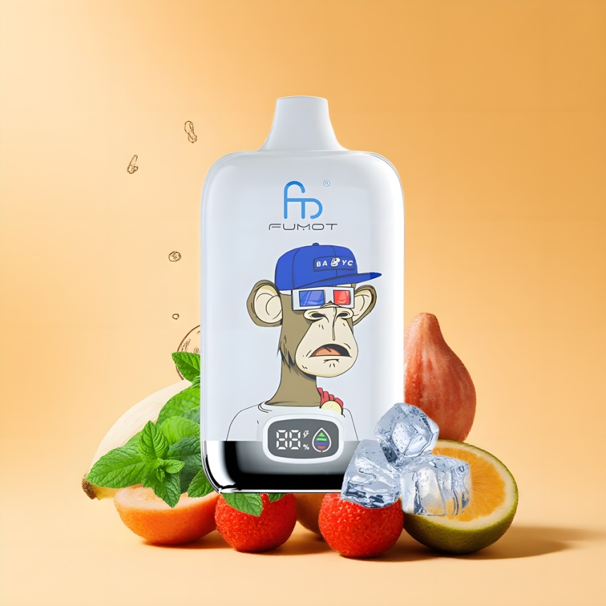 Fumot Tornado Digital Box 12000 Puffs MTL Eper-Banan magyar nagykereskedés