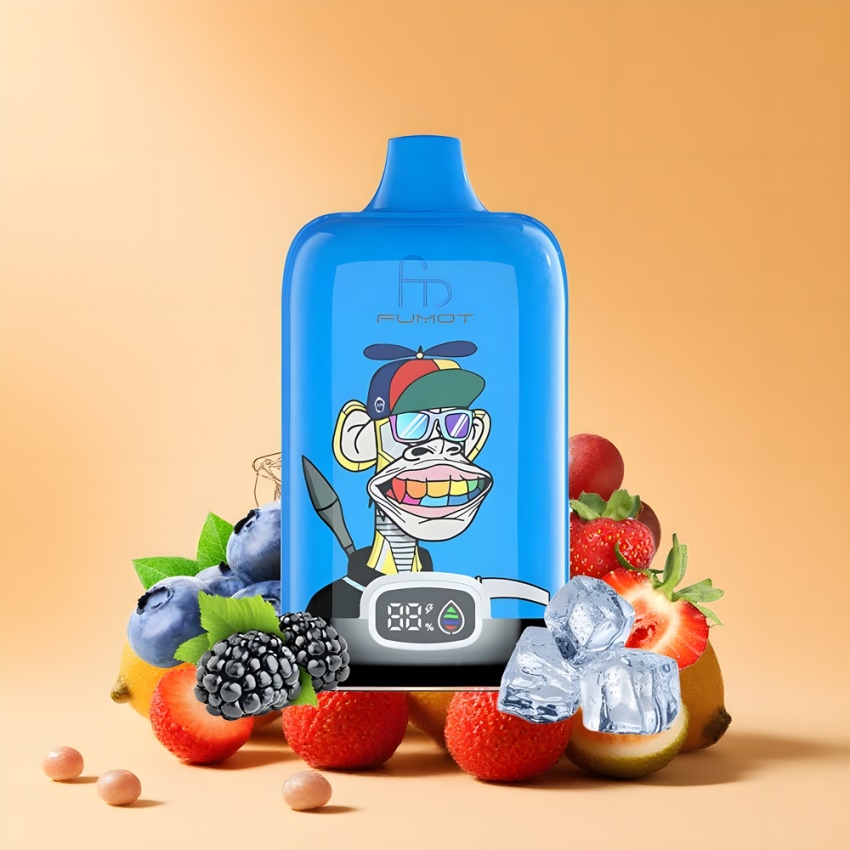 Fumot Tornado Digital Box 12000 Puffs MTL magyar nagykereskedés eper szőlő