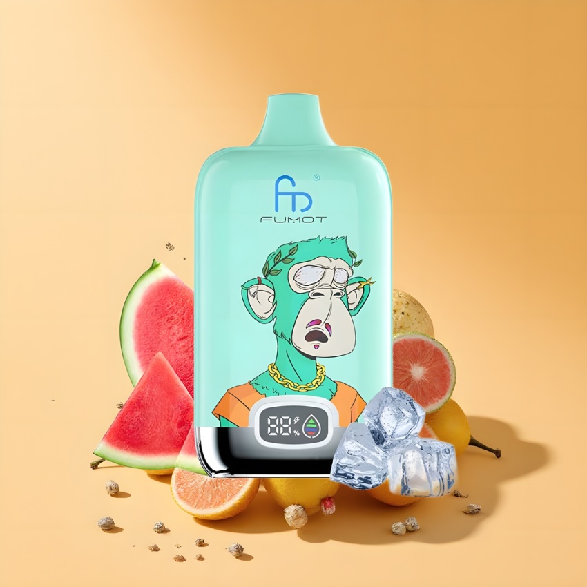 Fumot Tornado Digital Box 12000 Puffs magyar nagykereskedés Hálós Tekercs Hűtő Mentol