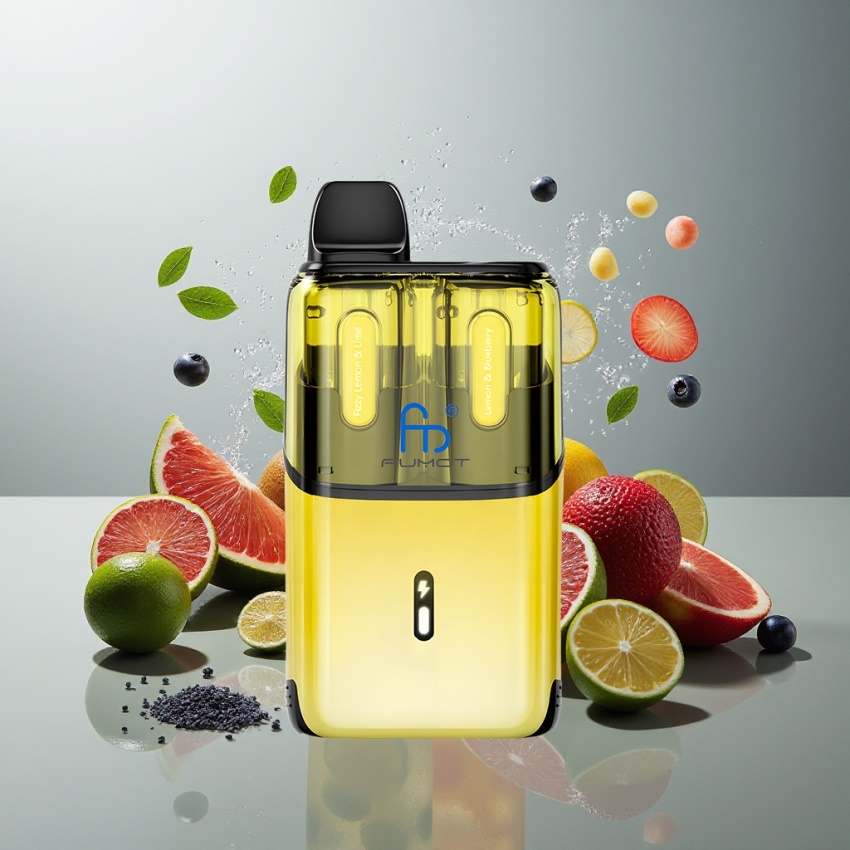 Fumot Ultra T32000 Eldobható E-Cigi – Friss Citrom & Lime – Citrom & Áfonya – magyar nagykereskedés