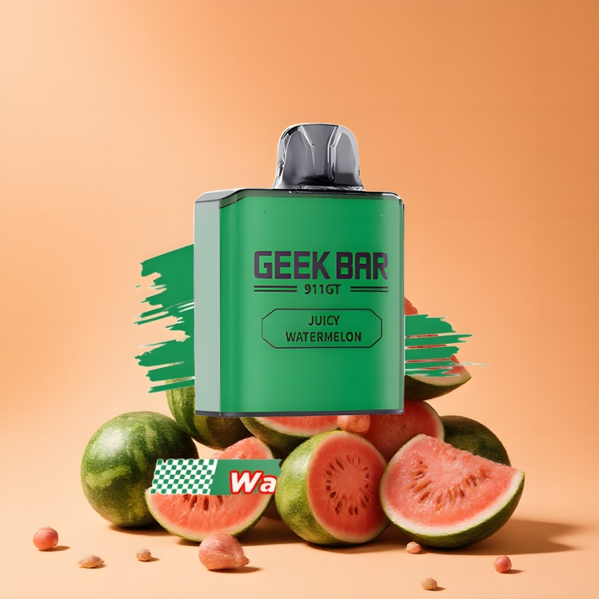 GEEK BAR 911 GT 16000 Puffs Magyar Nagykereskedés Lédús Görögdinnye Rechargeable