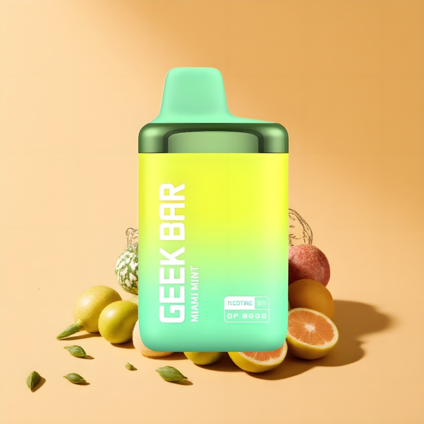 GEEK BAR DF8000 8000 LÖKET magyar nagykereskedés Miami Menta
